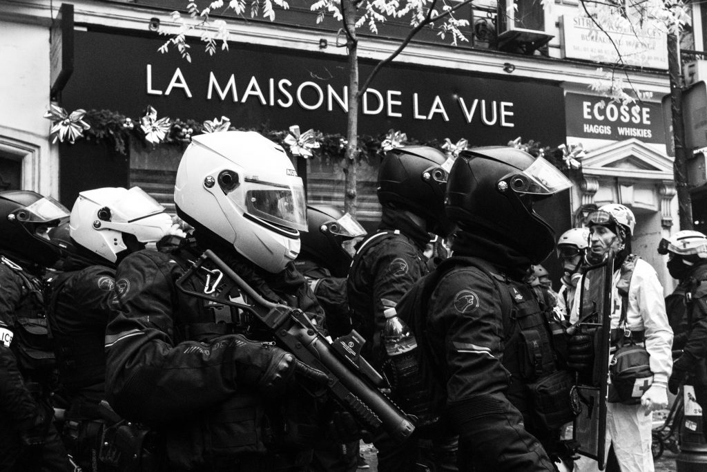 A big mobilization in the streets of Paris, several processions converged on Gare de l'Est for a departure at 2pm towards Place de la Nation. The route was punctuated by several clashes between the police and some demonstrators, including the Place de la République. Paris, 5 December 2019.Grosse mobilisation dans les rues de Paris, plusieurs cortèges ont convergé vers Gare de l'Est pour un départ à 14h direction place de la Nation. Le parcours fut rythmé par plusieurs heurts entre la police et certains manifestants, notamment place de la république. Paris, 5 décembre 2019.